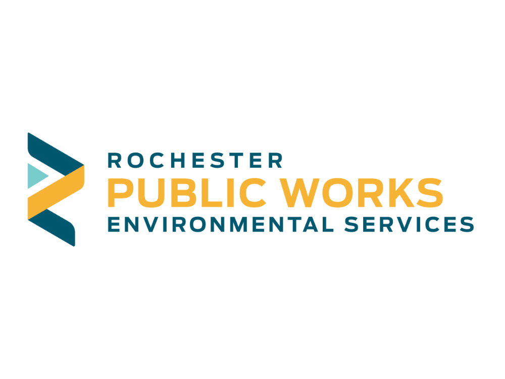 public works environmental services logo on white background