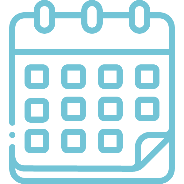 A calendar icon.