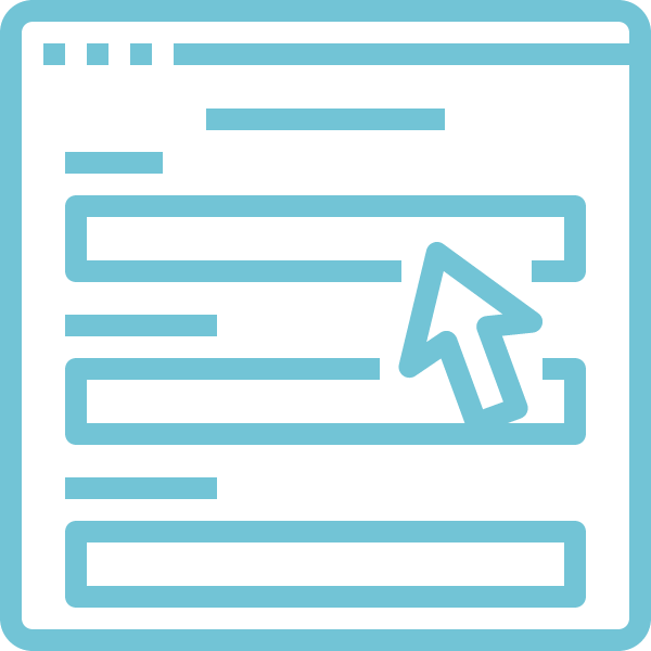 Online form icon