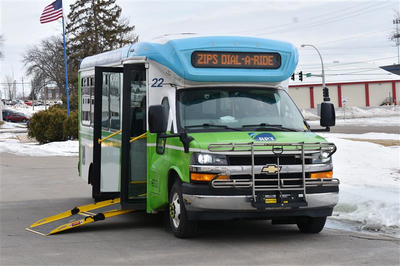 Rochester Public Transit bus