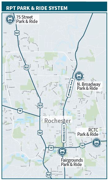 Park Ride Map only