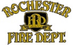 Fire Department logo.